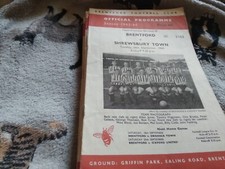 Brentford v Shrewsbury Town