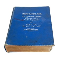 Credit Rating Book April 1912