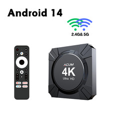 2025 Android 14.0 ATV Smart TV Box 2G 16G Quad Core 4K Set Top Box Voice Control