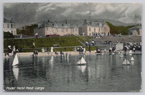 Model yacht pond largs - pond,
