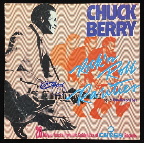 Chuck berry signed autographed - chuck,