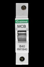 CRABTREE 40 AMP CURVE B 6kA