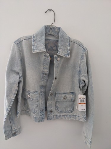 Michael kors crop denim jacket - kors,