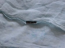 FRAAS 100% Pure Linen Long Scarf Muted light Duck Egg Blue