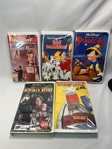 Walt disney vhs tapes - disney,