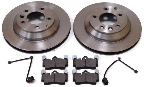 Rear brake discs - 2, pads