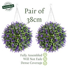 2 Large 38cm Best Artificial