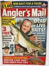 ANGLERS MAIL - 10 FEB 2009 - DEAD OR LIVE BAITS? PIKE, ZANDER AND PERCH ADVICE