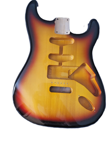 Strat guitar body - guitar, sunburst