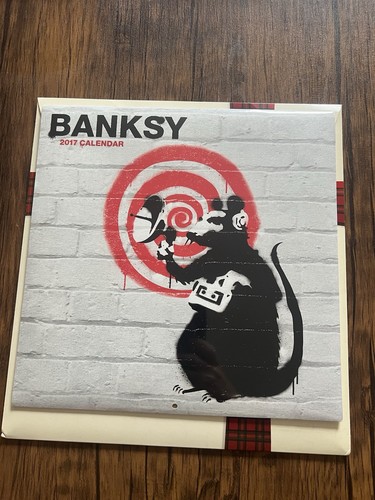 Banksy calendar 2017 art - -,