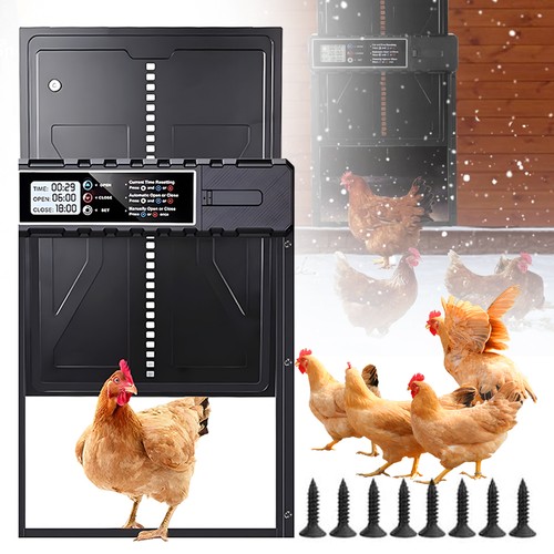 Automatic chicken coop door - automatic,