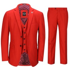 Mens 3 Piece Business Suit