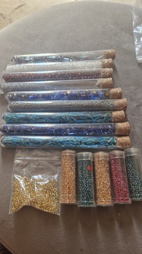 Glass bead selection - glass,