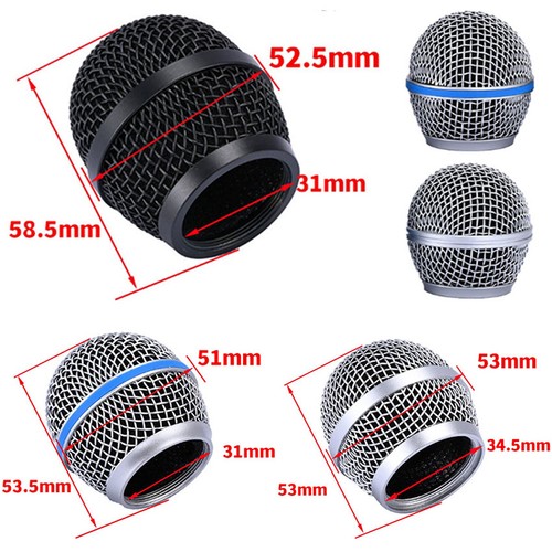 Replacement mesh microphone - replacement,