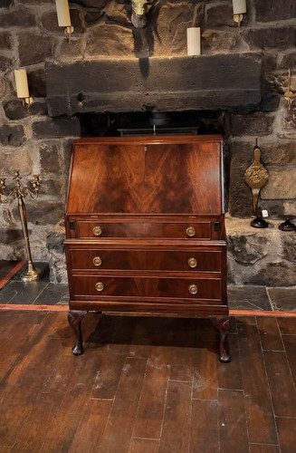 Vintage flame mahogany - vintage, writing