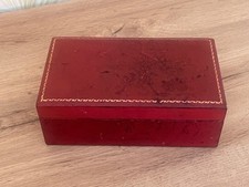 Cigarette box antique - antique, leather