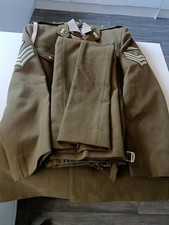 British Army Dress Uniform No.2 Jacket Trousers Shirt Tie Sergeant Rank