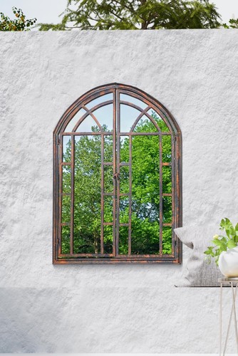 Large rustic metal arched - large,