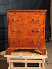 English Yew Chest Of Drawers
