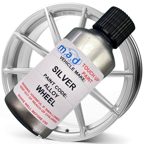 Silver alloy wheel touch - alloy, up