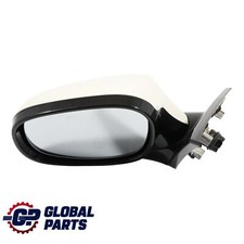 BMW E81 E82 E88 Left Heated Outside Wing Mirror N/S Alpinweiss 3 - 300
