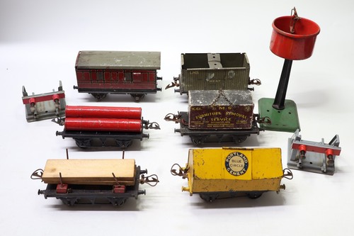 Vintage hornby gauge wagons - hornby, o