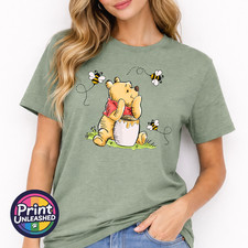Classic Pooh & Bees Printed