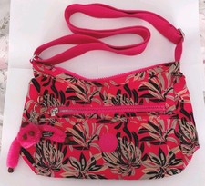 Kipling Fushia Pink Pattern Handbag