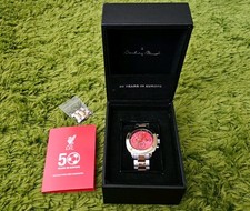 Official Danbury Mint Liverpool FC Limited Edition 50 Years In Europe Watch