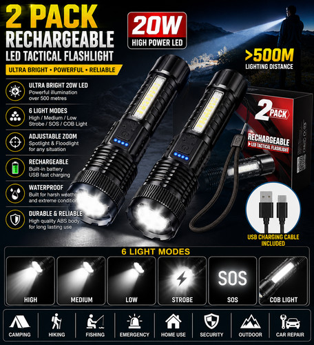 Pack rechargeable led - 2,