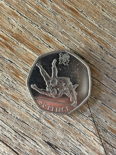 London olympic 2012 50p - london, coin