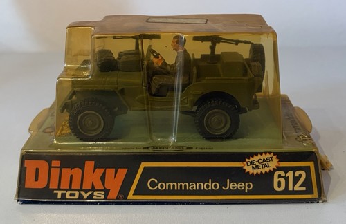 Dinky toys 612 commando jeep - dinky,
