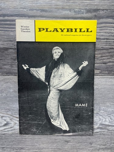 Mame playbill october 1966 - mame,,