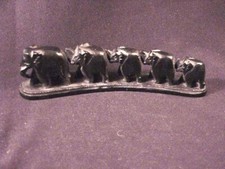 -   CARVED STONE ELEPHANT