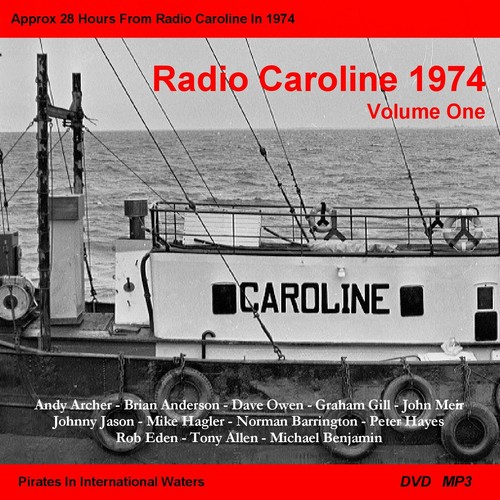Pirate radio caroline 1974 - pirate,