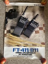 Yaesu Amateur Ham Radio Receiver Transmitter Vintage Rare Promo Posters Set Of 6