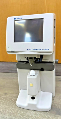 Tomey 3000b auto lensmeter - tomey,