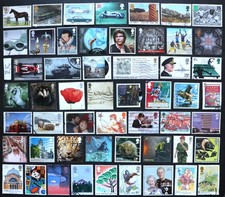 COLLECTION OF USED GB COMMEMORATIVE STAMPS off paper (Lot 846) 
