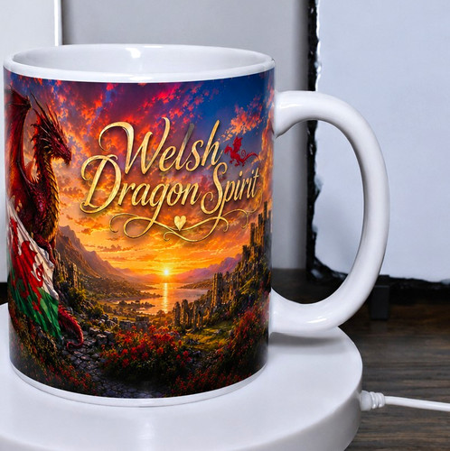 Wales mug 11oz welsh - wales,