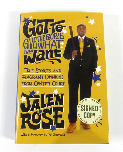 Jalen rose signed got - got, give