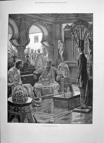 Old 1891 scene indian - scene,