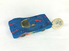 Car Dark Future Blue Red