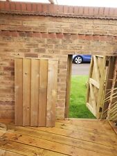 Garden Gate - Flat Top Feathered Edge  wood pine tanalised