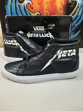Vans Sk8-hi Reissue X Metallica "Black Album" 12 ships FAST!