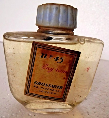 Vintage bottle bay rum - of,