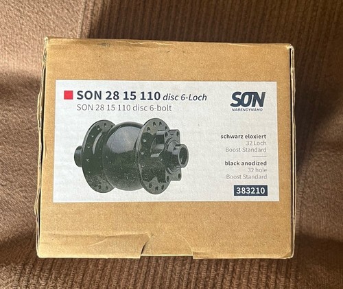 Son hub dynamo 15mm 110mm - 28,