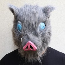 mask Halloween Japanese animation performance props Ghost killing blade pig head