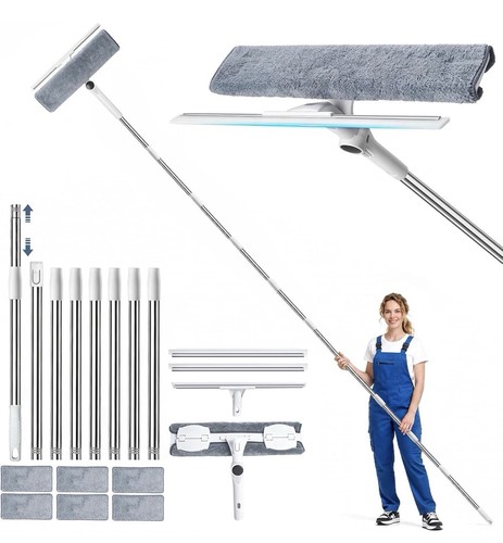 Telescopic window cleaning kit - telescopic,