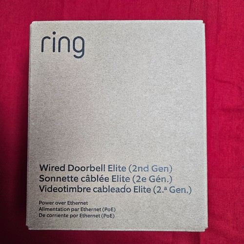 Ring wired doorbell - wired, 4k