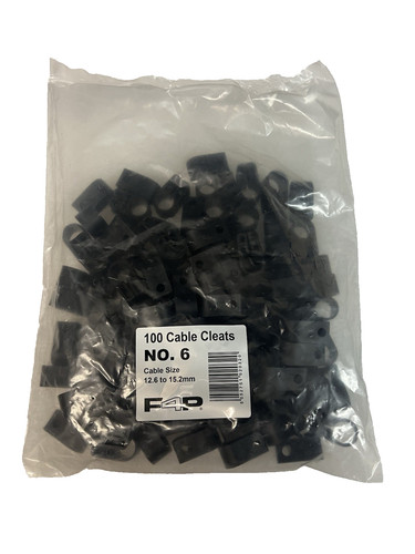 100 cable cleats 6 - 100,